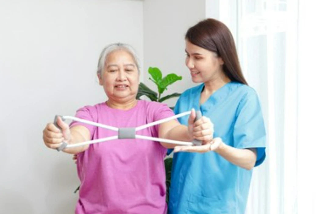 Finger Extension Exercises with Rubber Band FitBeast