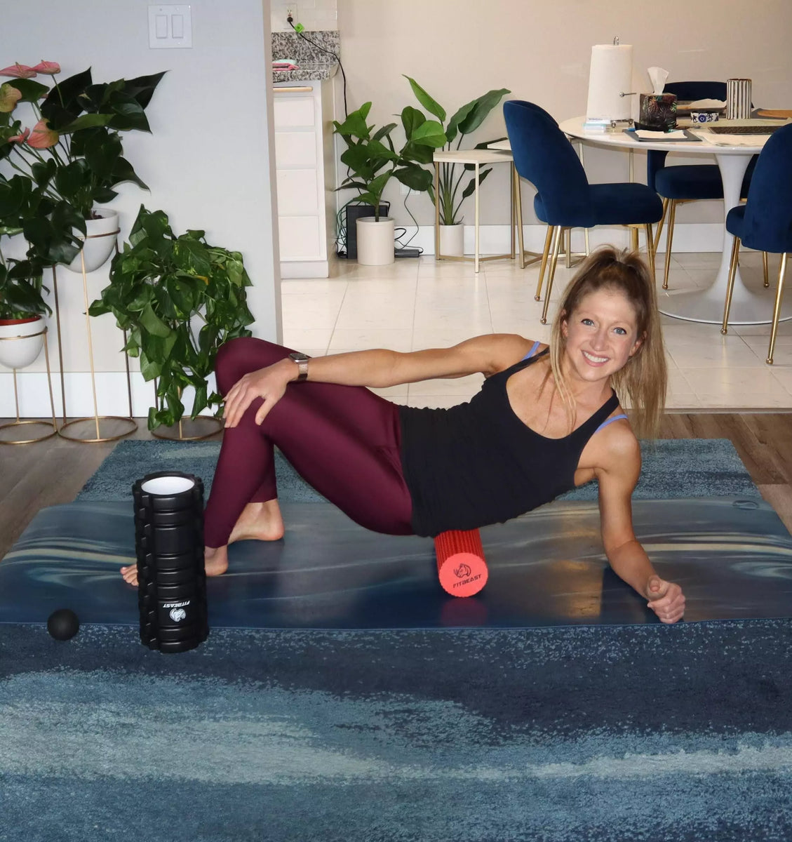 Roller Foam for Back Say Goodbye to Chronic Pain and Stiffness! FitBeast