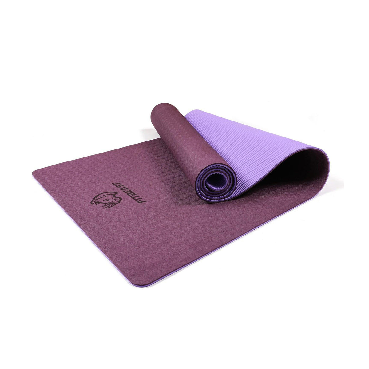 B YOGA B Mat Everyday 4mm Thick Yoga Mat, 100% Rubber, Sticky &  Eco-Friendly Exercise Mat, Non-Slip for Hot Yoga, Fitness, Pilates,  Exercise, Stretching, Gym or Home Workouts (Deep Purple, 85), Mats 