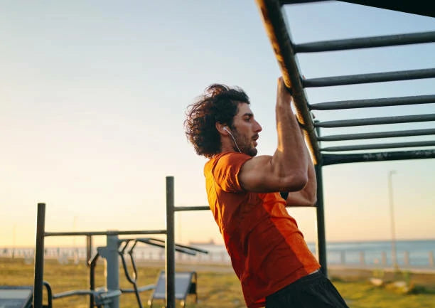 Introducing the Ultimate Workout Plan: Unleash Your Full Potential with Just a Pull-up Bar and Dumbbells!