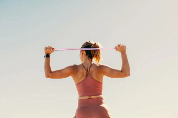 Bandes De Résistance En Forme De 8 - Pour Pieds Et Bras, Matériau TPE Antidérapant, Fitness, Pilates, Rééducation