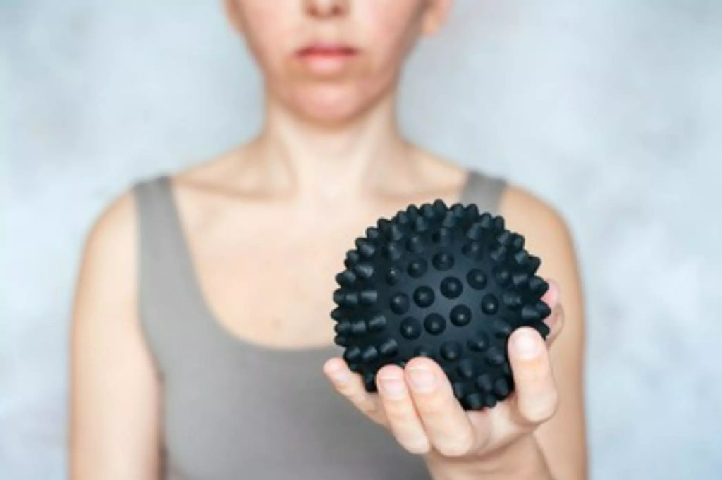 double ball massage roller