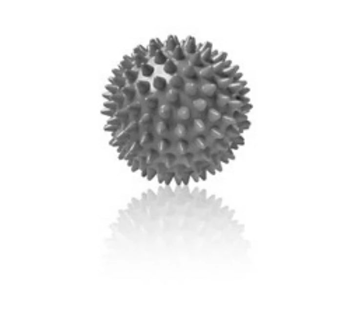 small hard massage ball used by physical therapists