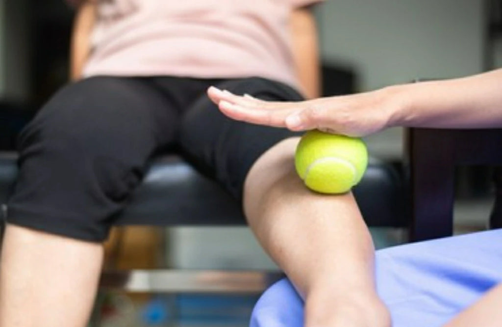 tennis ball massage hamstrings