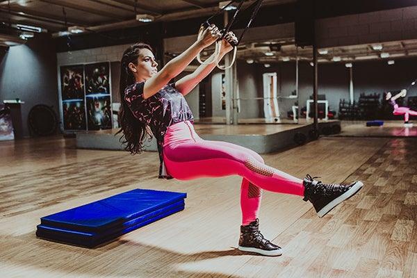 Top 8 women's fitness TRX workout - FitBeast