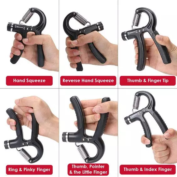 Introducing a Revolutionary Hand Grip Strengthener with a New Material - Made to Last!