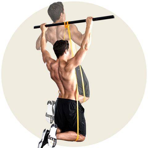 How to use elastic band to practice pull up? - FitBeast