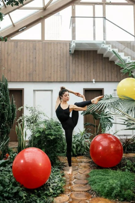 using a ball to massage the pelvic floor