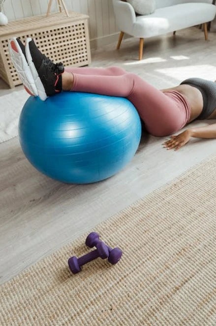 Using Foot Massage Ball