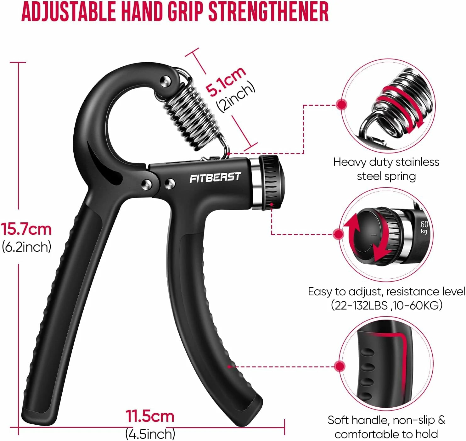 Forearm grip strengthener sale