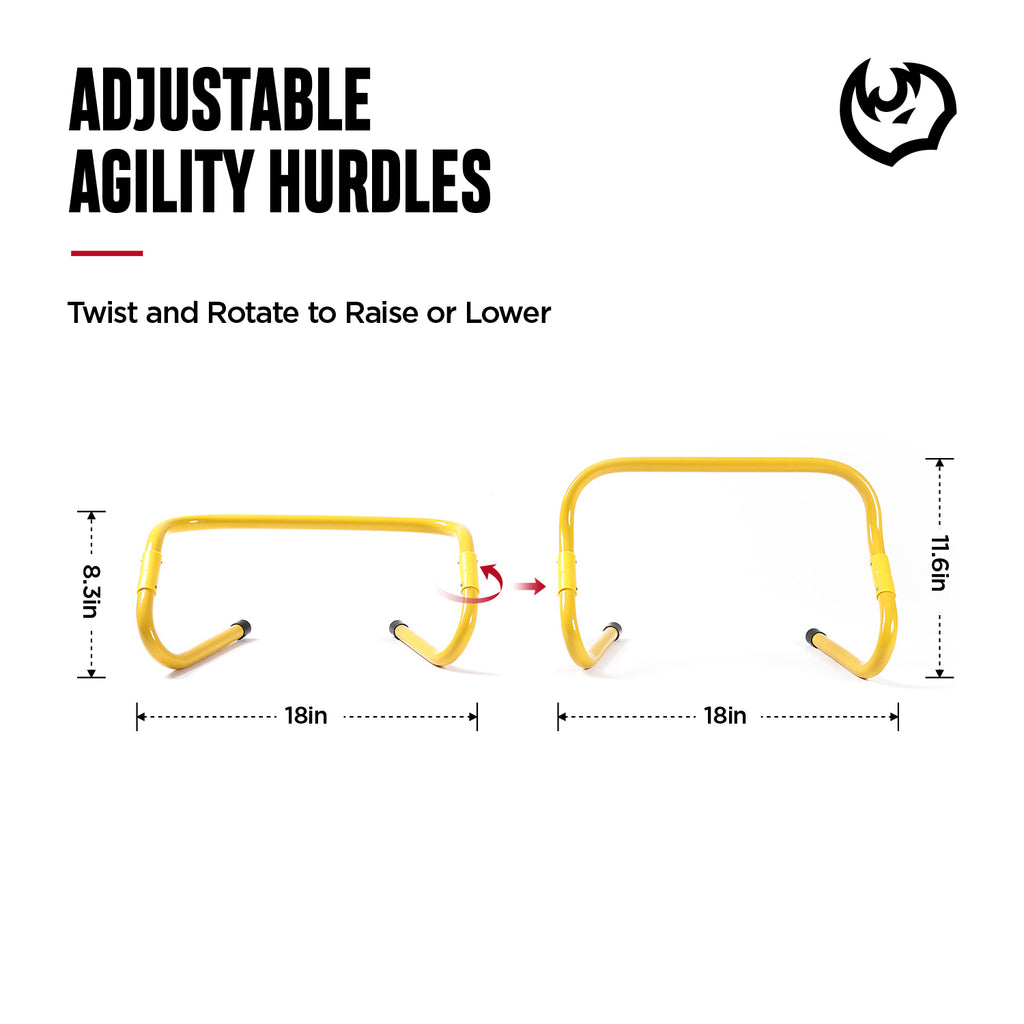 fitbeast-AgilityLadder-yellow-img-5-hurdles