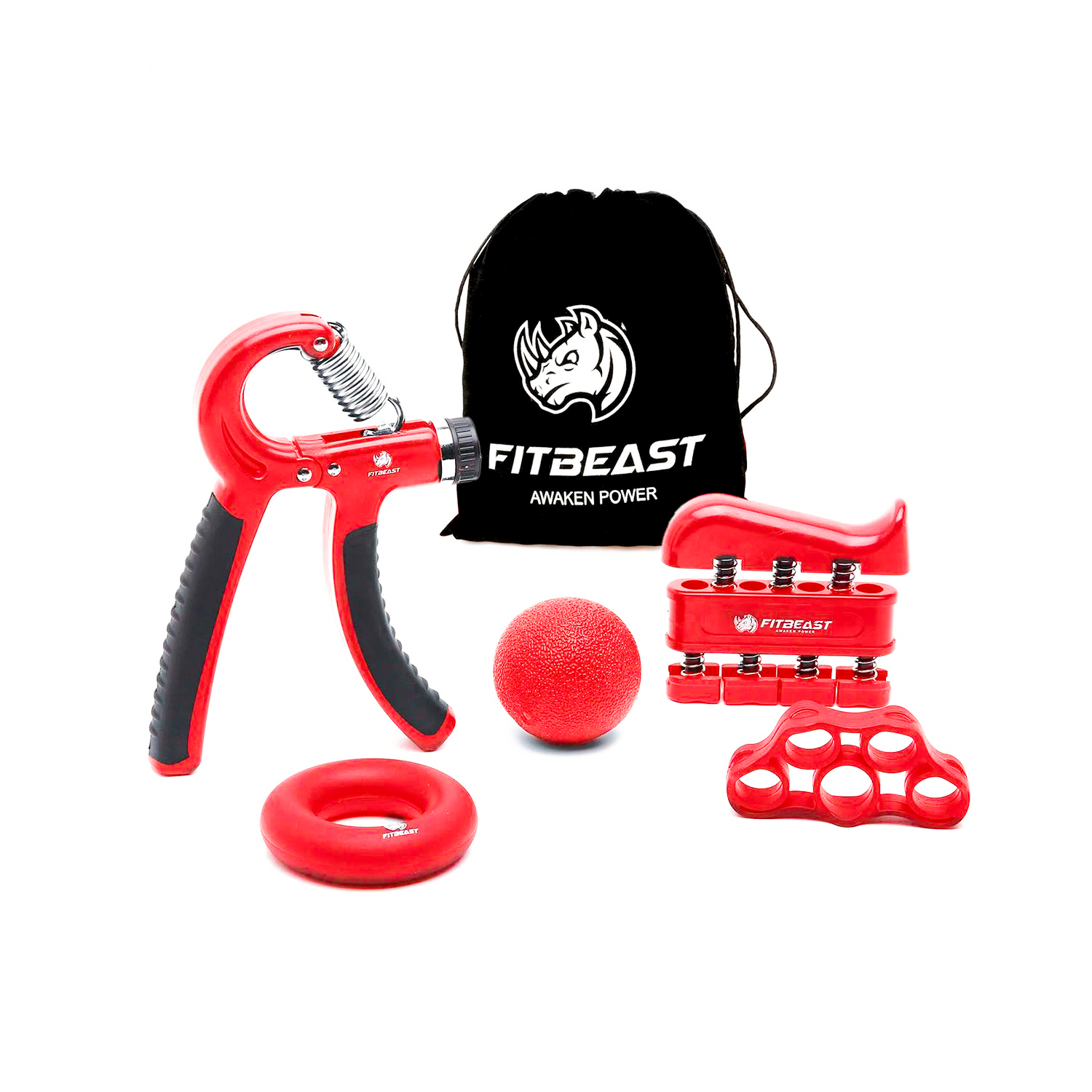 Adjustable Hand Grip Strengthener Workout Kit FitBeast