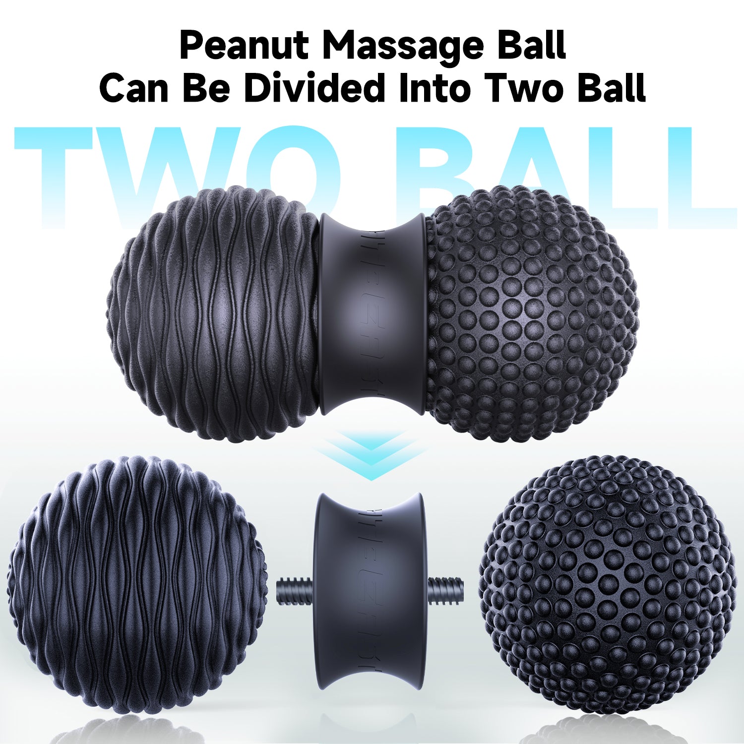 PEANUT MASSAGE BALL SET – For Deep Tissue Muscle Pain Relief and Tension  Release